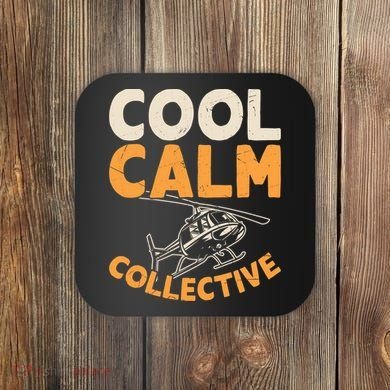Cool Calm Collective Chopper Pilot Coaster