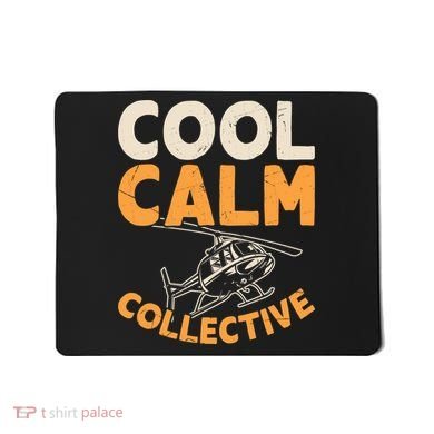 Cool Calm Collective Chopper Pilot Mousepad