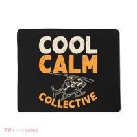 Cool Calm Collective Chopper Pilot Mousepad thumb 0