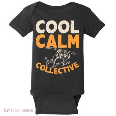 Cool Calm Collective Chopper Pilot Baby Bodysuit