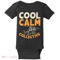 Cool Calm Collective Chopper Pilot Baby Bodysuit thumb 0
