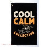 Cool Calm Collective Chopper Pilot Golf Towel thumb 0