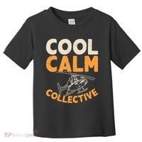 Cool Calm Collective Chopper Pilot Toddler T-Shirt thumb 0