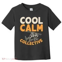 Cool Calm Collective Chopper Pilot Toddler T-Shirt thumb 0