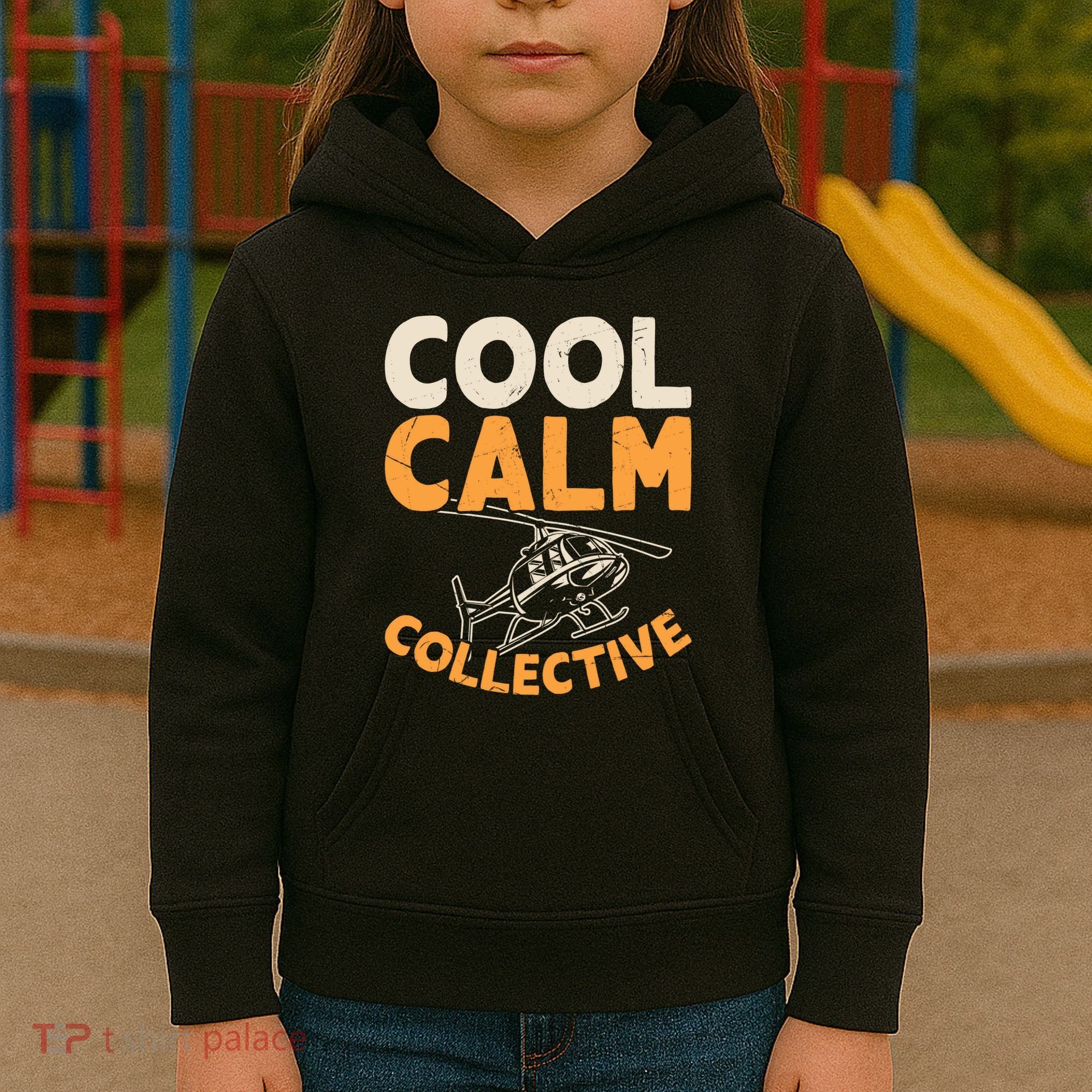 Cool Calm Collective Chopper Pilot Kids Hoodie