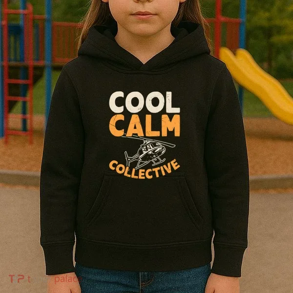 Cool Calm Collective Chopper Pilot Kids Hoodie