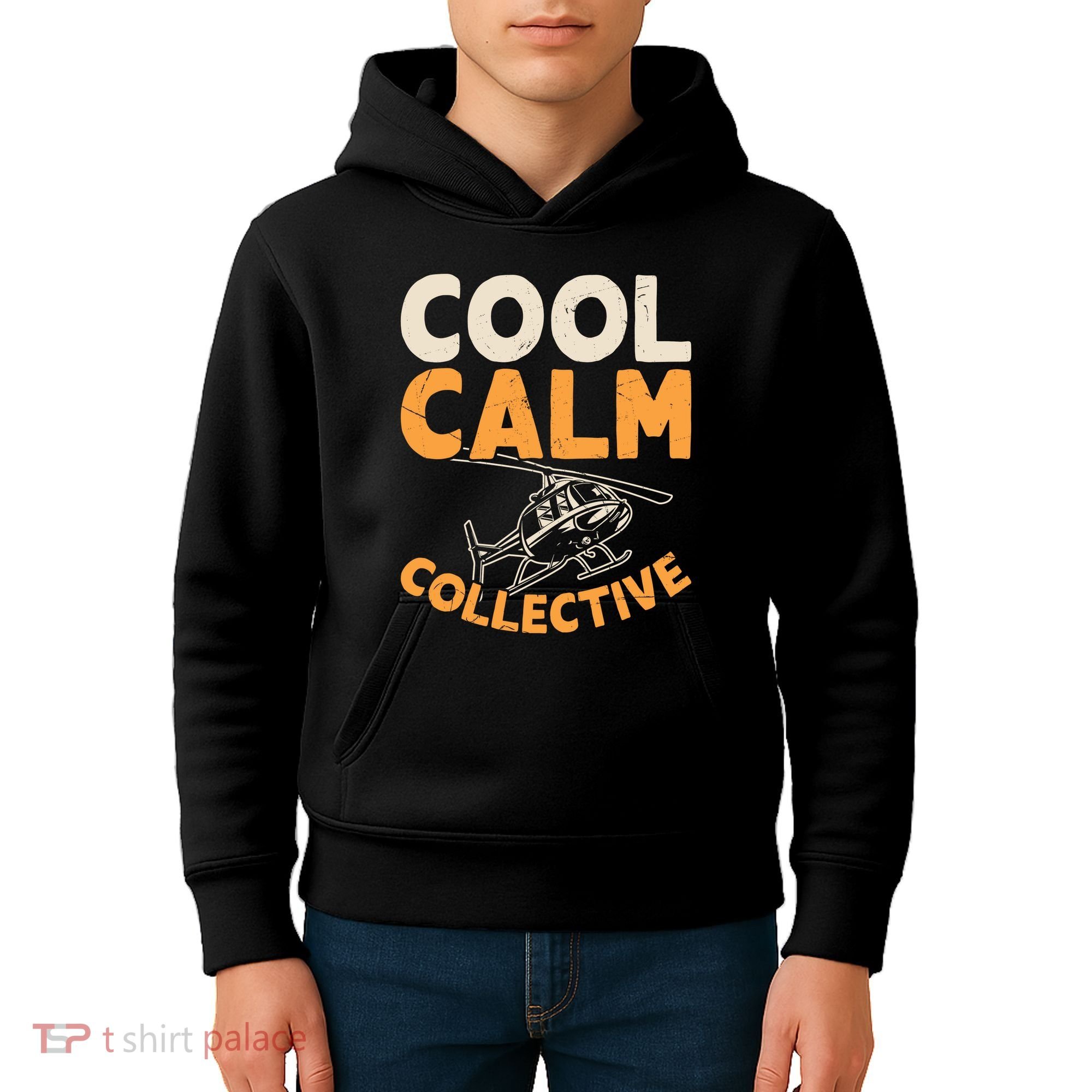 Cool Calm Collective Chopper Pilot Kids Hoodie