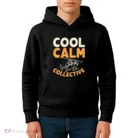 Cool Calm Collective Chopper Pilot Kids Hoodie thumb 4