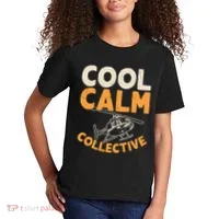 Cool Calm Collective Chopper Pilot Kids T-Shirt thumb 2