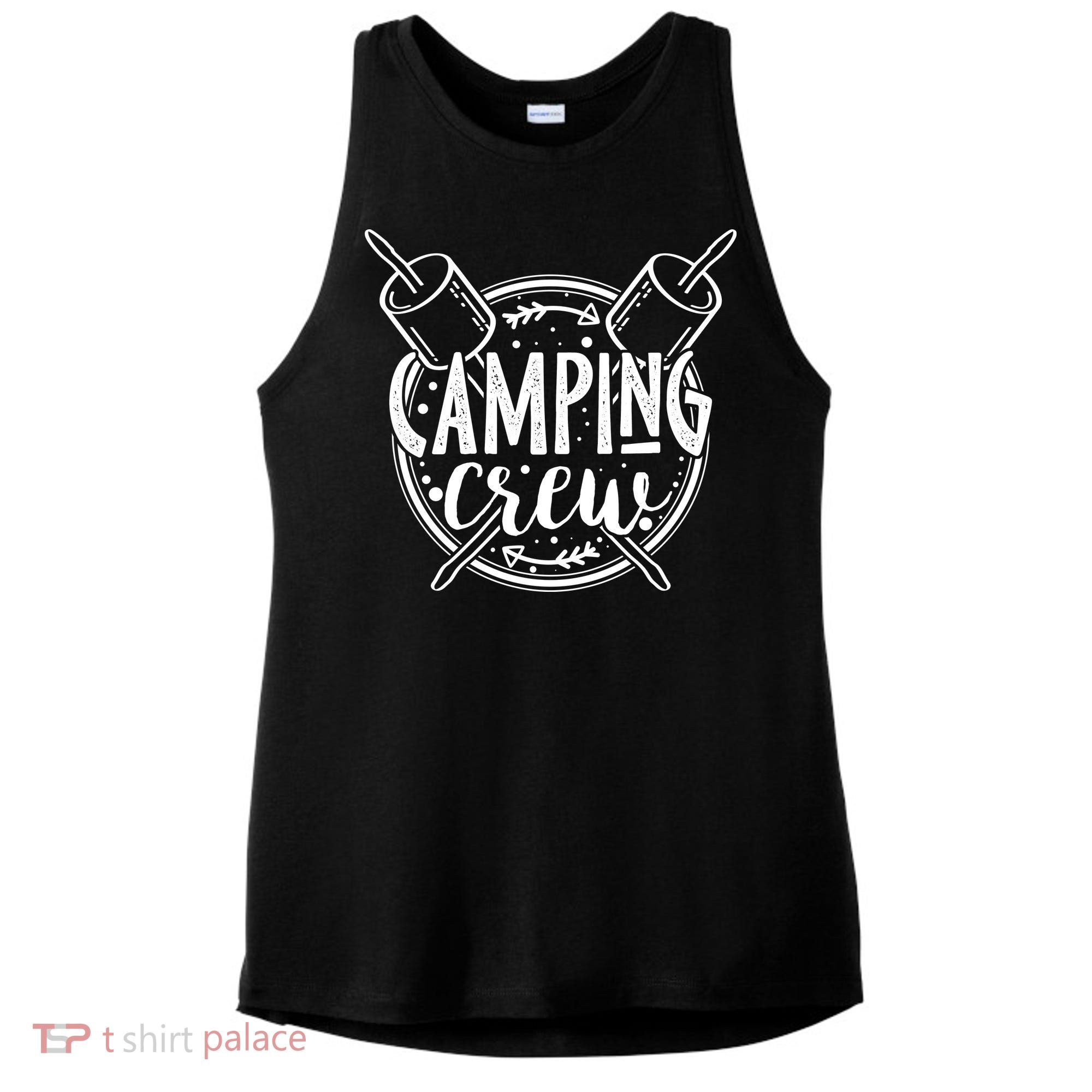 Camping Crew Ladies PosiCharge Tri-Blend Wicking Tank