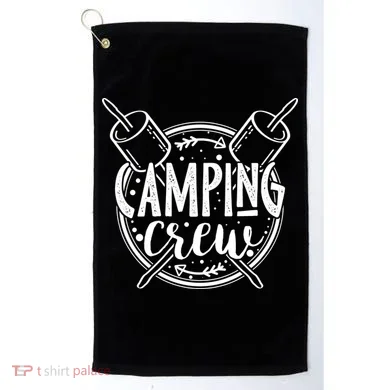 Camping Crew Golf Towel