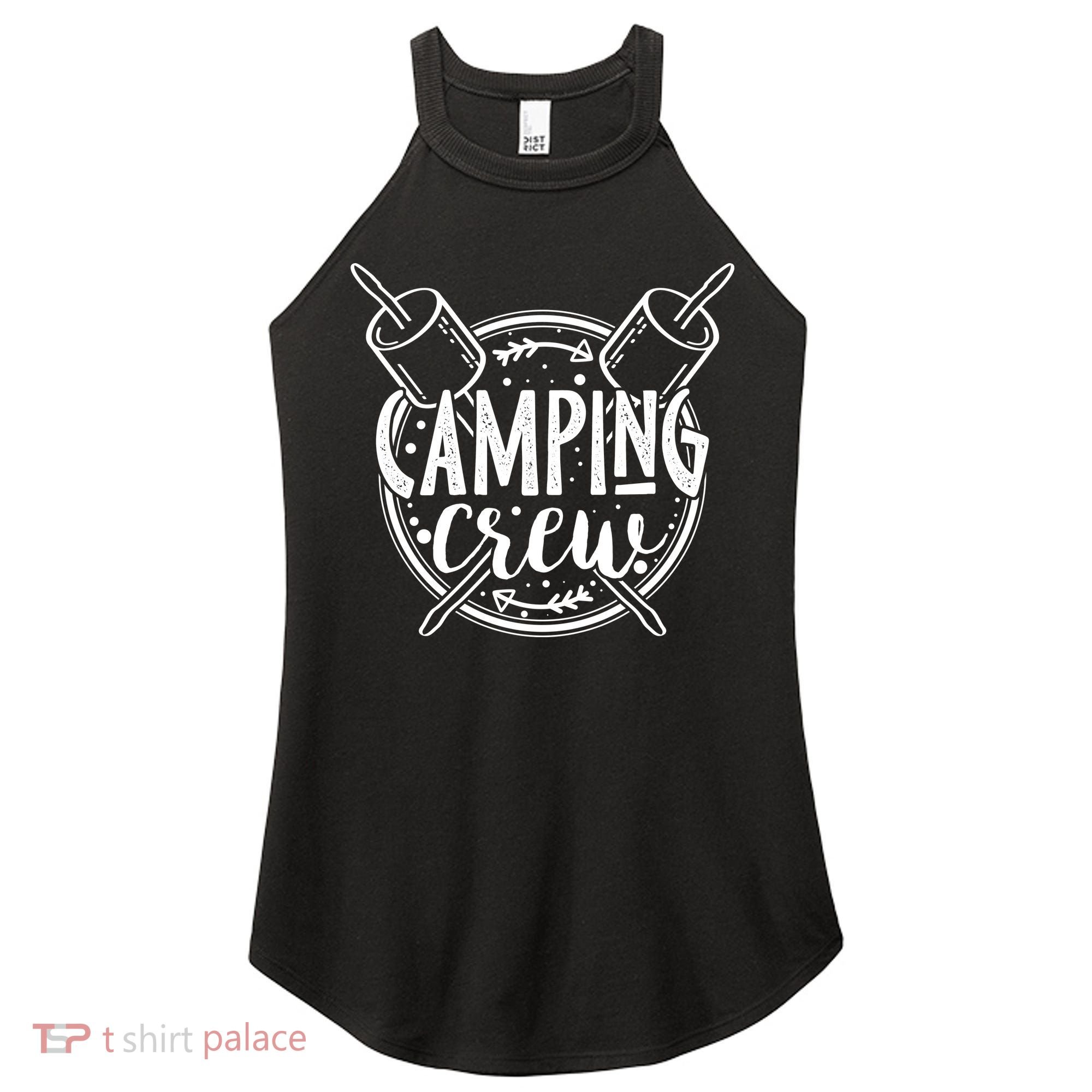 Camping Crew Women's Perfect Tri Rocker Tank
