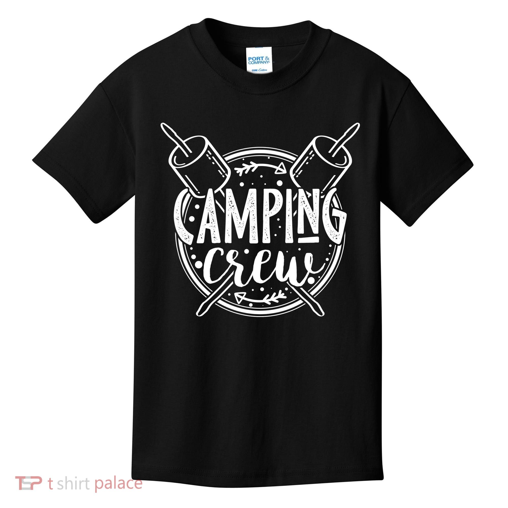 Camping Crew Kids T-Shirt
