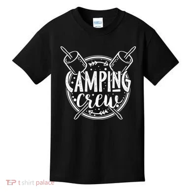 Camping Crew Kids T-Shirt