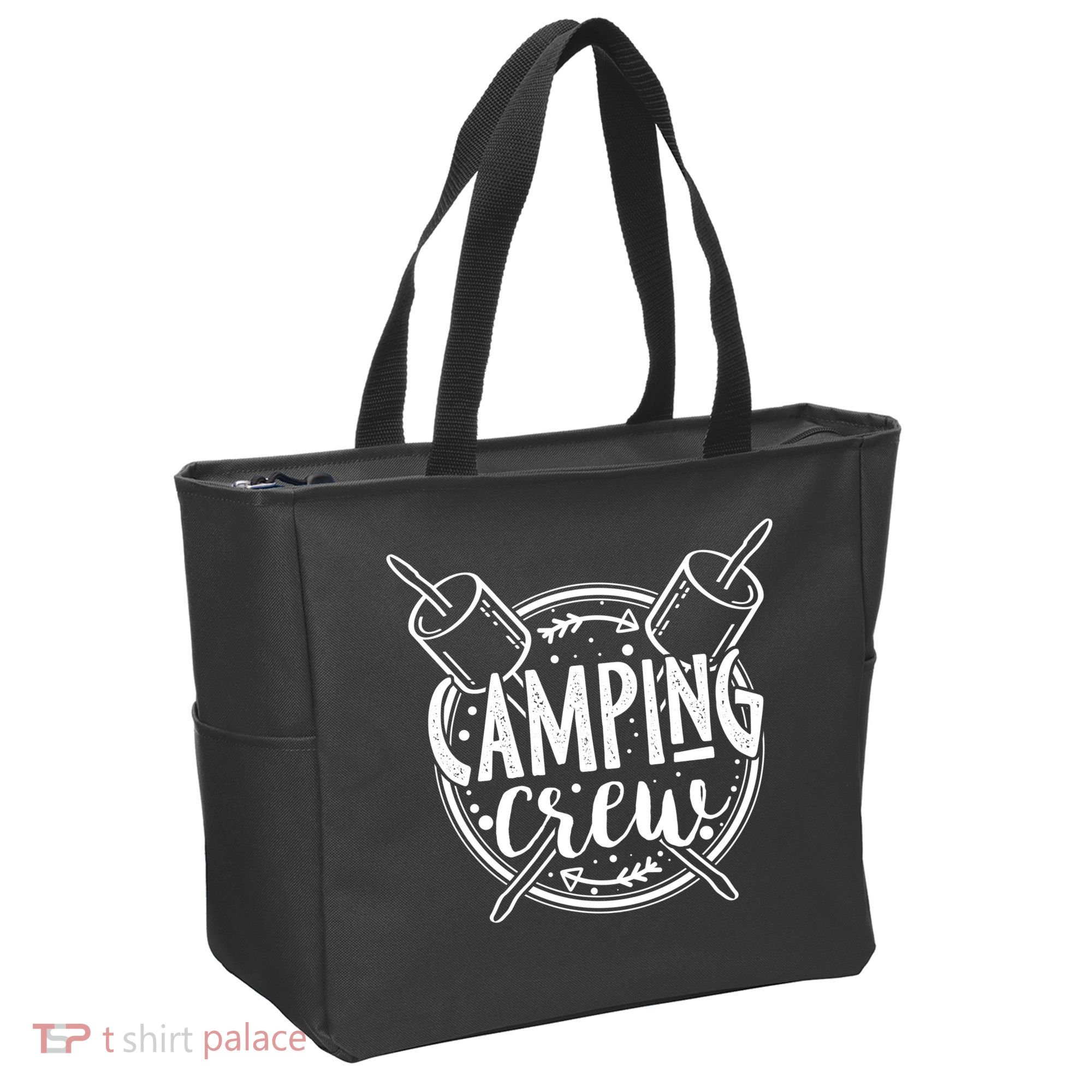 Camping Crew Tote Bag