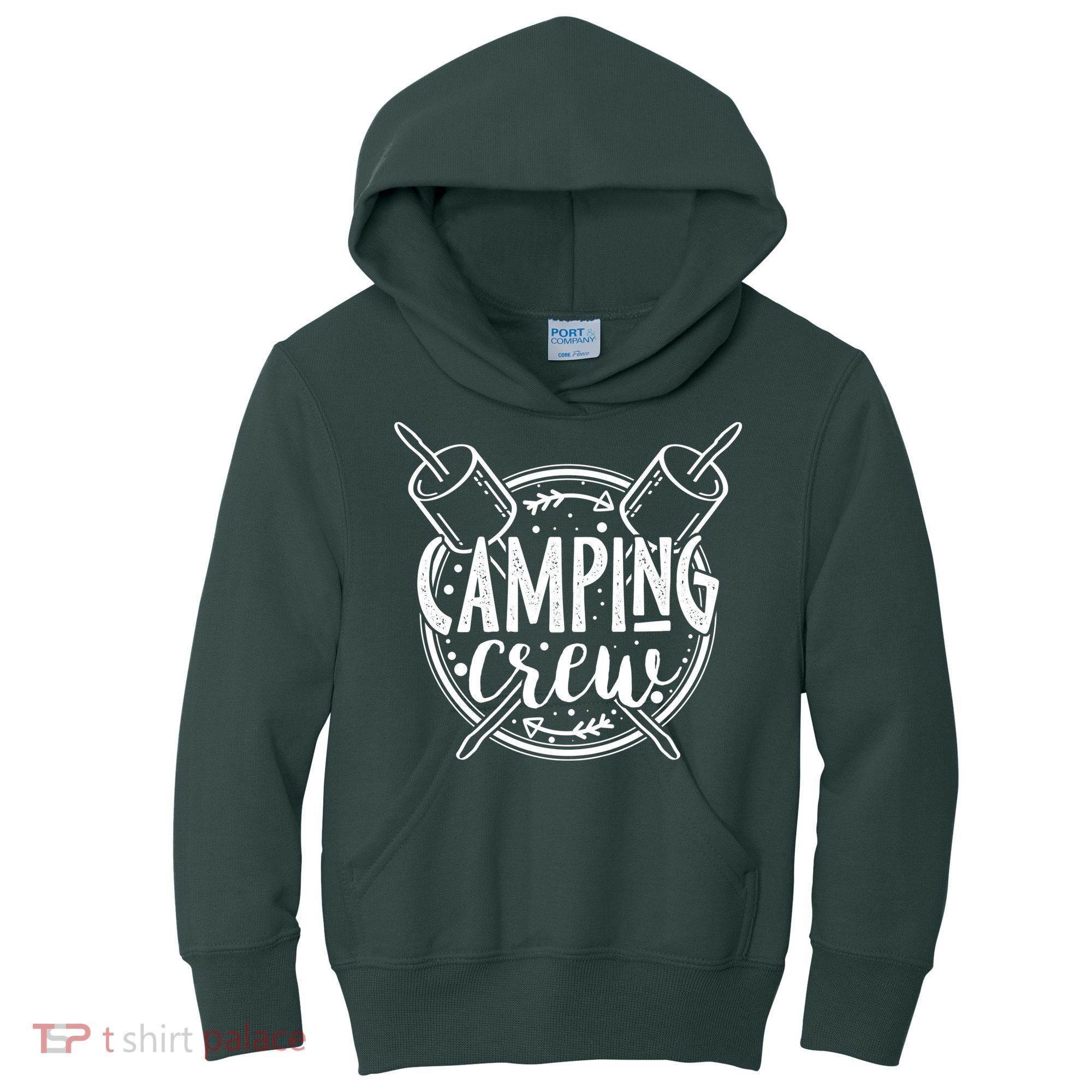 Camping Crew Kids Hoodie