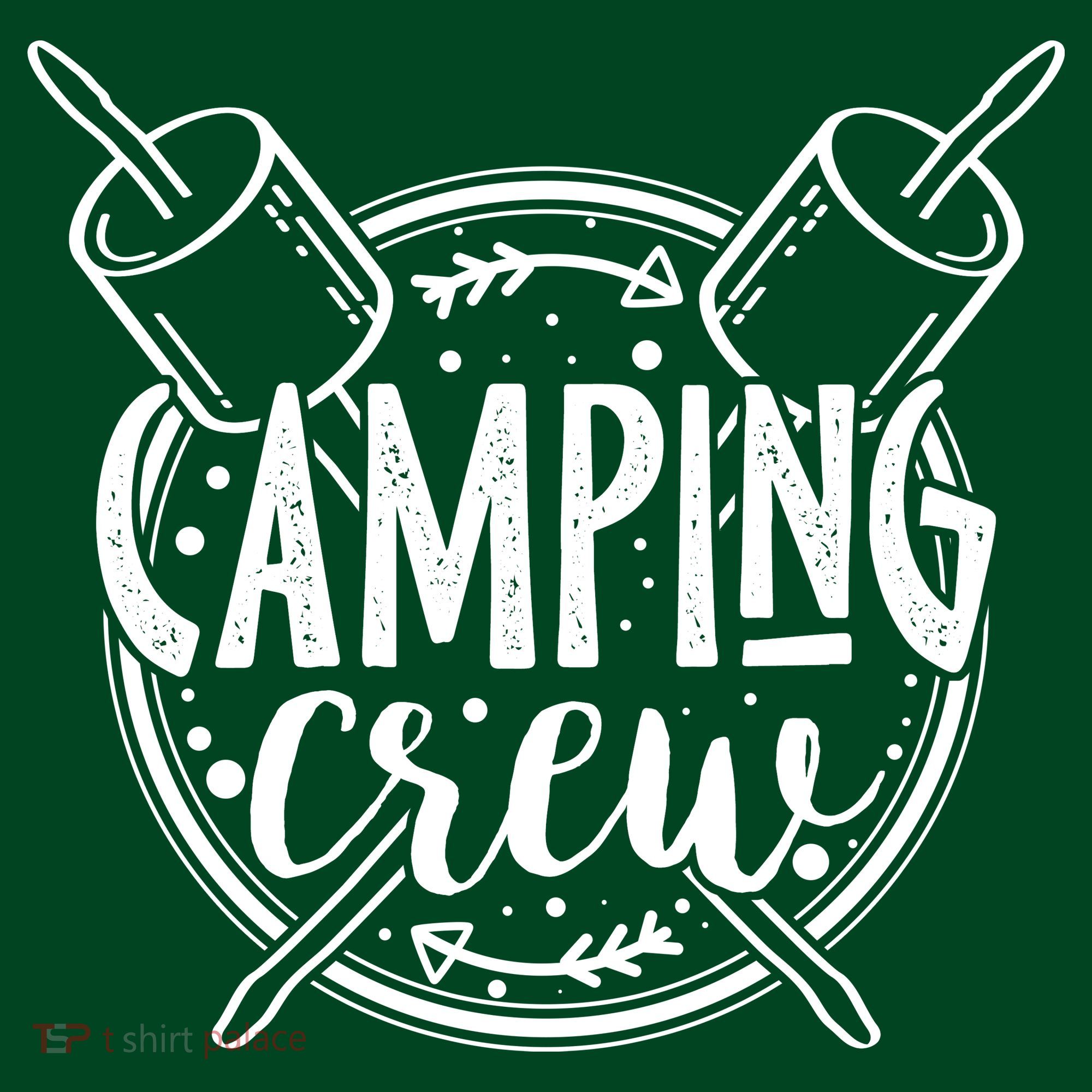 Camping Crew Kids Hoodie