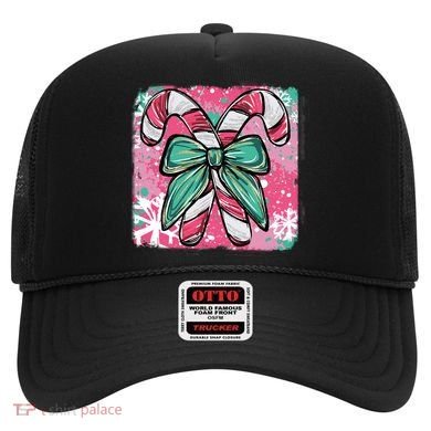 Colorful Christmas Candy Cane Festive Hat