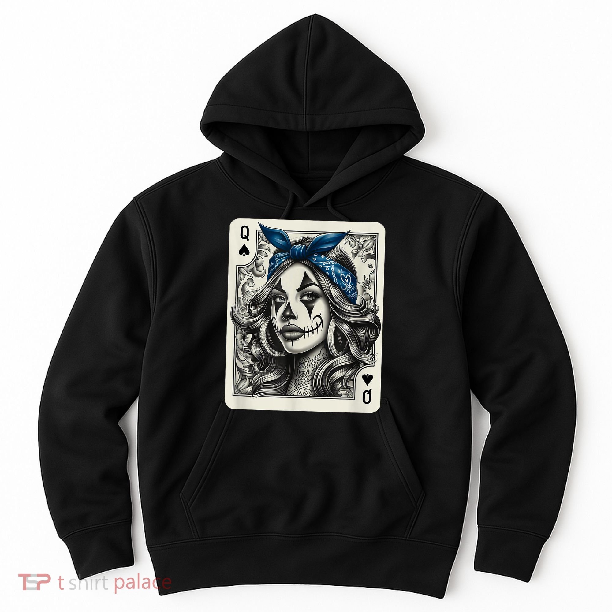 Chicana Chicano Camisa Cute Chicano Tattoo Art Clown Hoodie