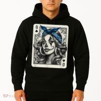 Chicana Chicano Camisa Cute Chicano Tattoo Art Clown Hoodie thumb 2