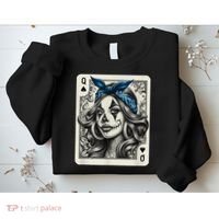 Chicana Chicano Camisa Cute Chicano Tattoo Art Clown Sweatshirt thumb 2