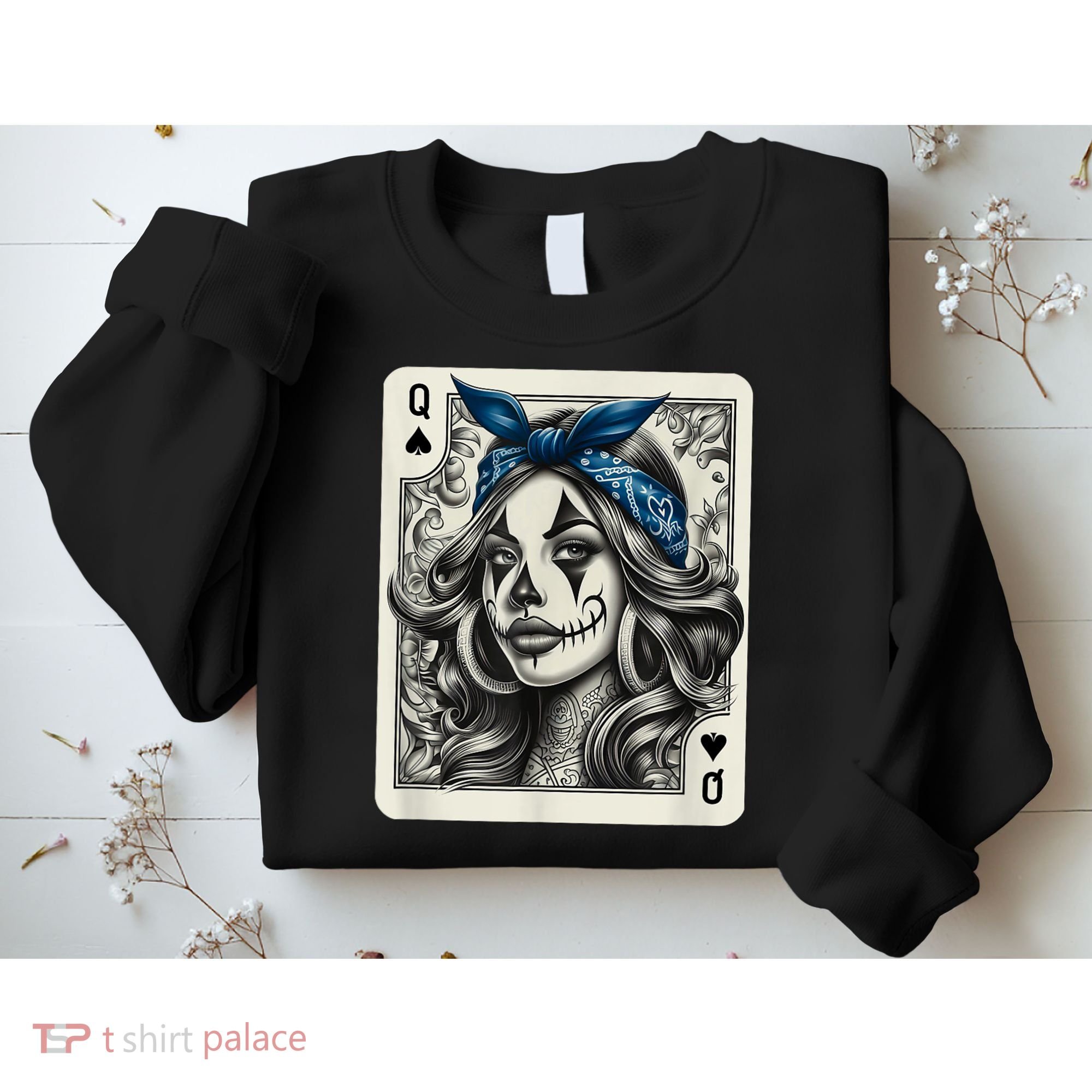 Chicana Chicano Camisa Cute Chicano Tattoo Art Clown Sweatshirt