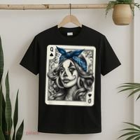 Chicana Chicano Camisa Cute Chicano Tattoo Art Clown T-Shirt thumb 2