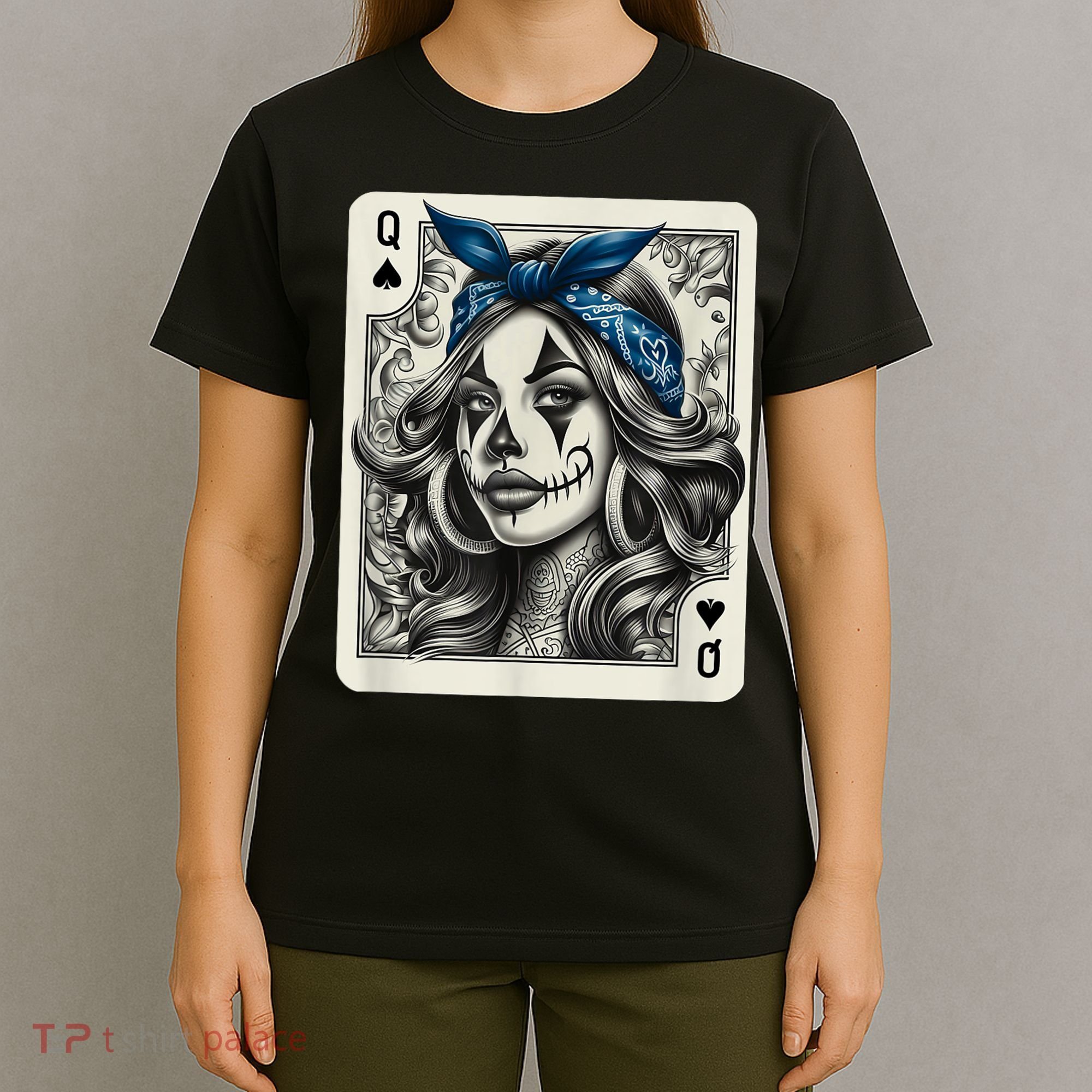 Chicana Chicano Camisa Cute Chicano Tattoo Art Clown T-Shirt