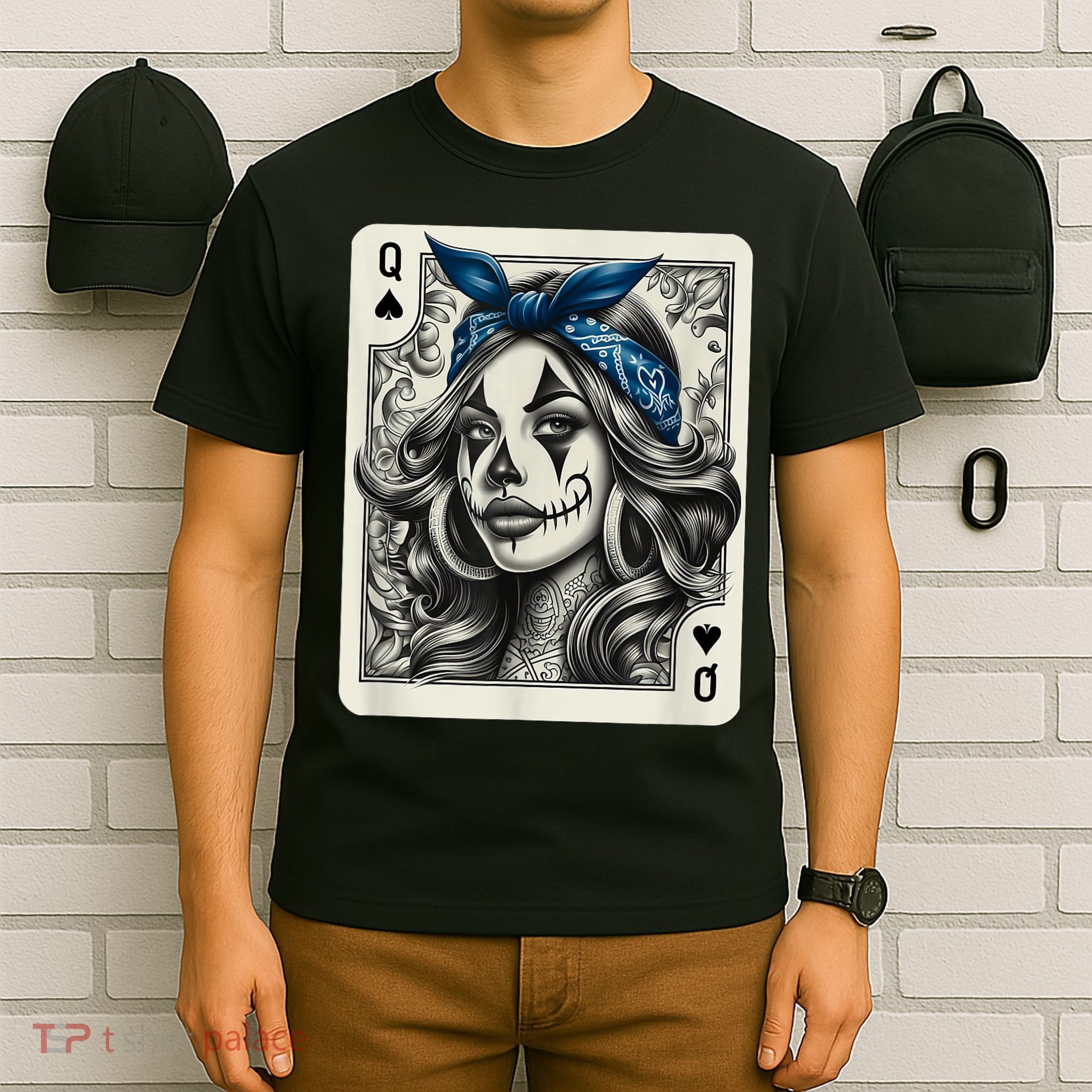 Chicana Chicano Camisa Cute Chicano Tattoo Art Clown T-Shirt