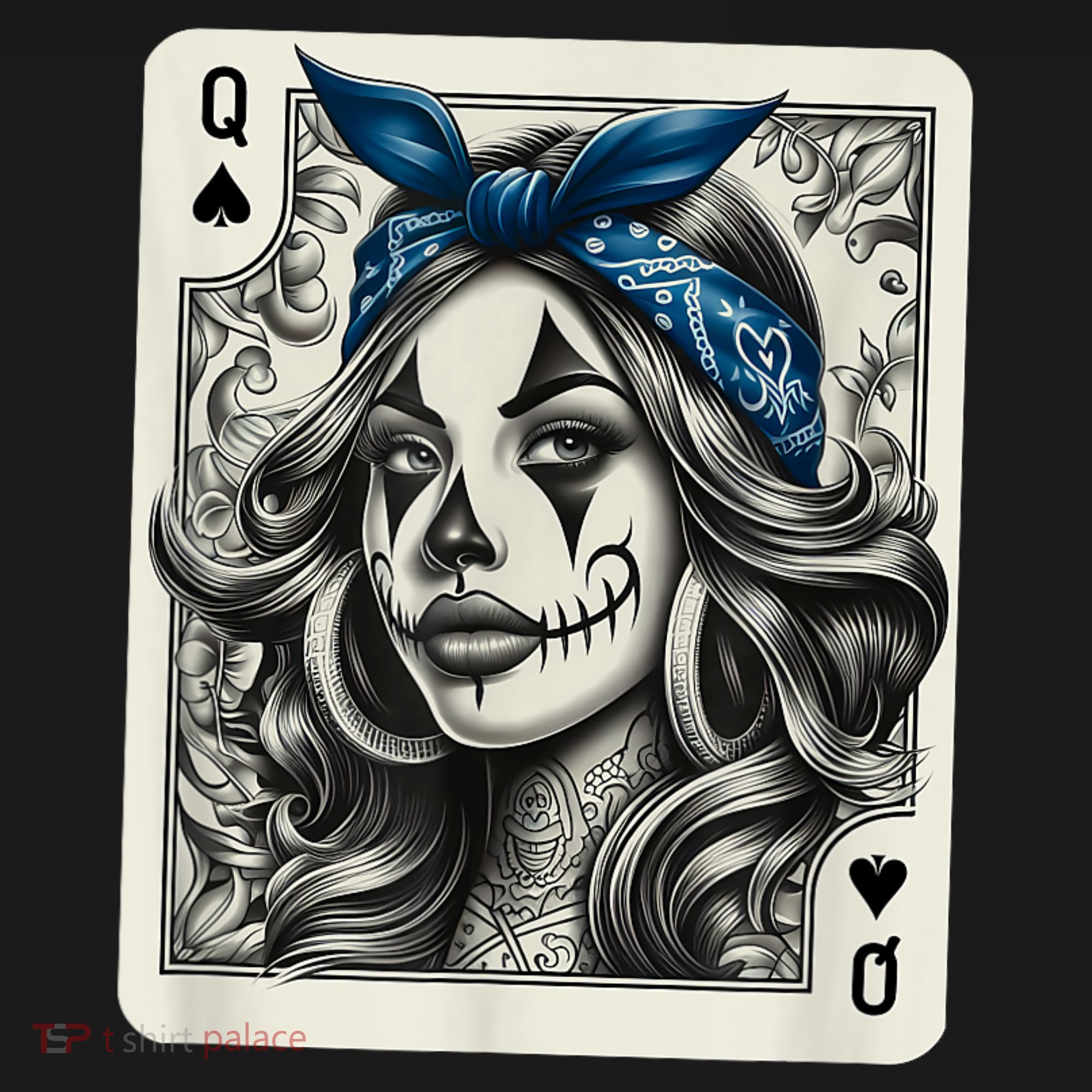 Chicana Chicano Camisa Cute Chicano Tattoo Art Clown T-Shirt