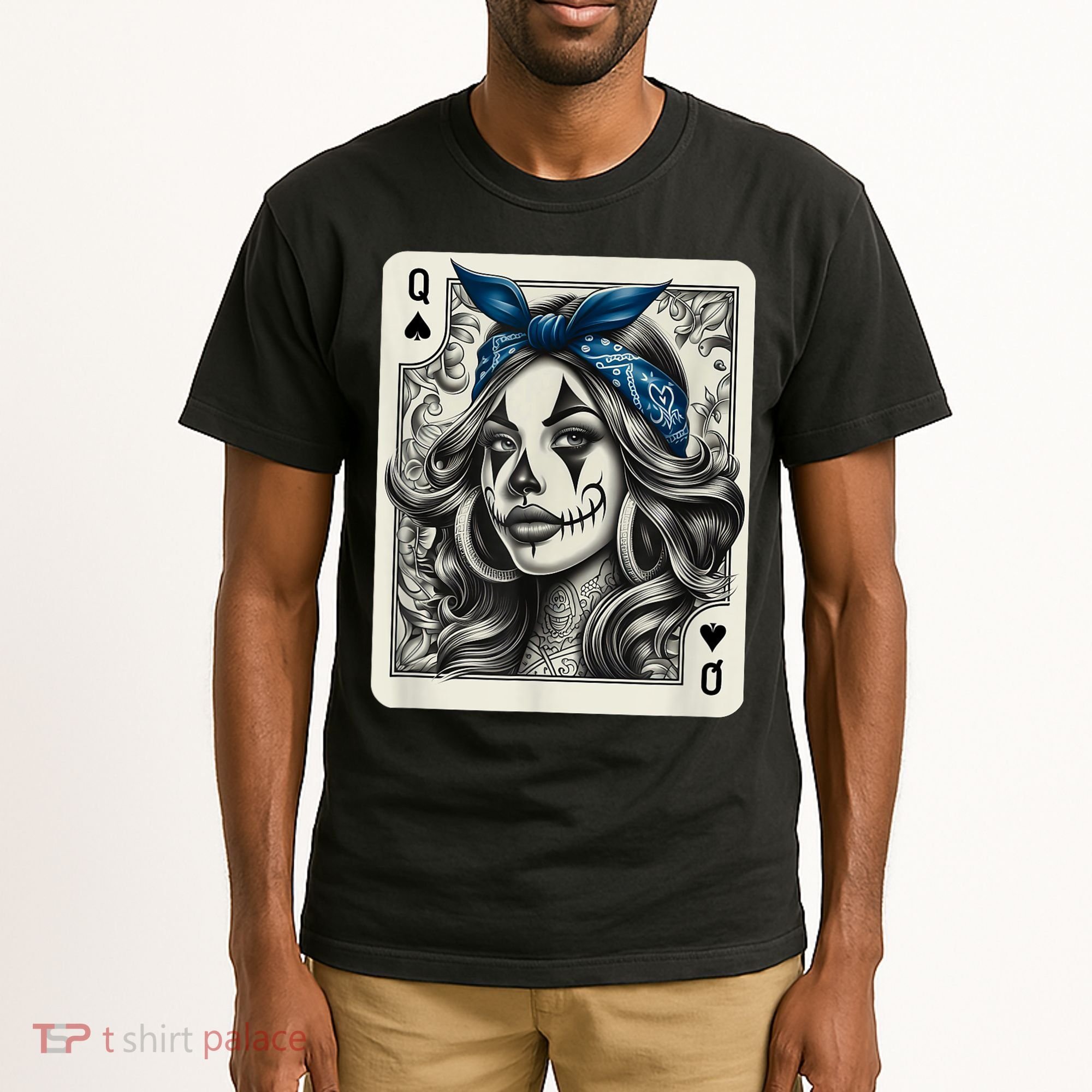 Chicana Chicano Camisa Cute Chicano Tattoo Art Clown Tall T-Shirt