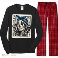 Chicana Chicano Camisa Cute Chicano Tattoo Art Clown Long Sleeve Pajama Set thumb 0
