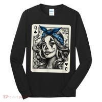 Chicana Chicano Camisa Cute Chicano Tattoo Art Clown Tall Long Sleeve Shirt thumb 0