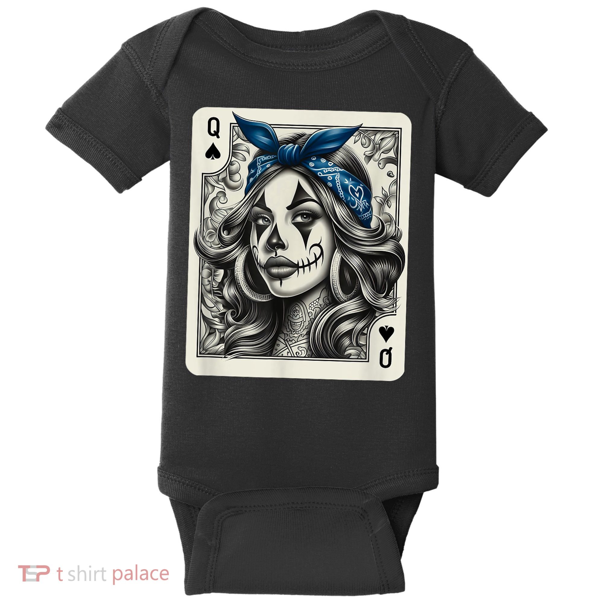 Chicana Chicano Camisa Cute Chicano Tattoo Art Clown Baby Bodysuit