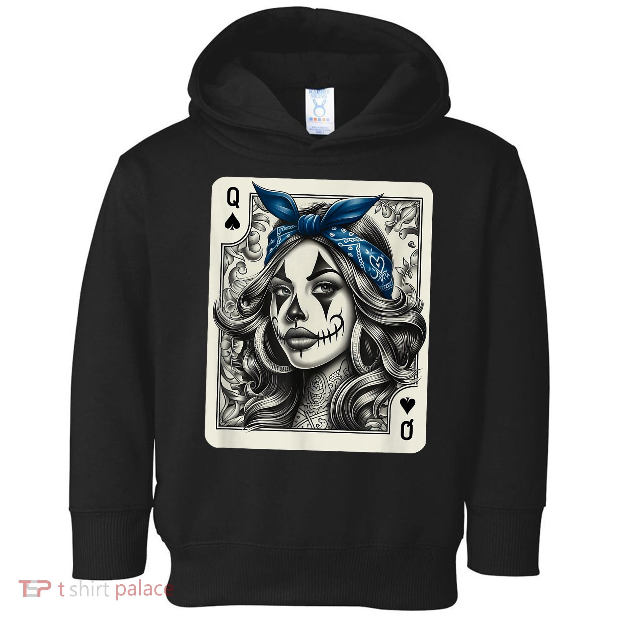Chicana Chicano Camisa Cute Chicano Tattoo Art Clown Toddler Hoodie