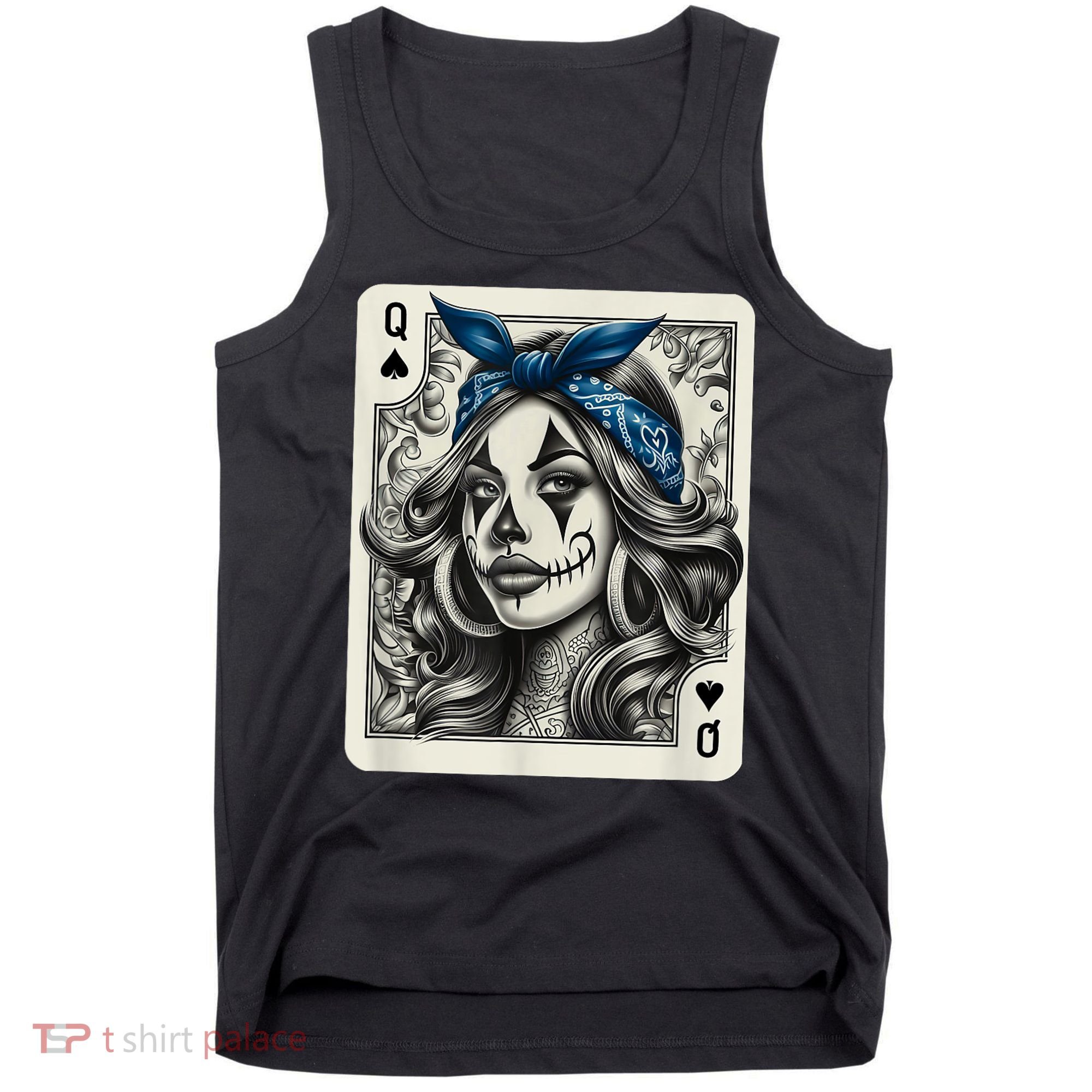 Chicana Chicano Camisa Cute Chicano Tattoo Art Clown Tank Top