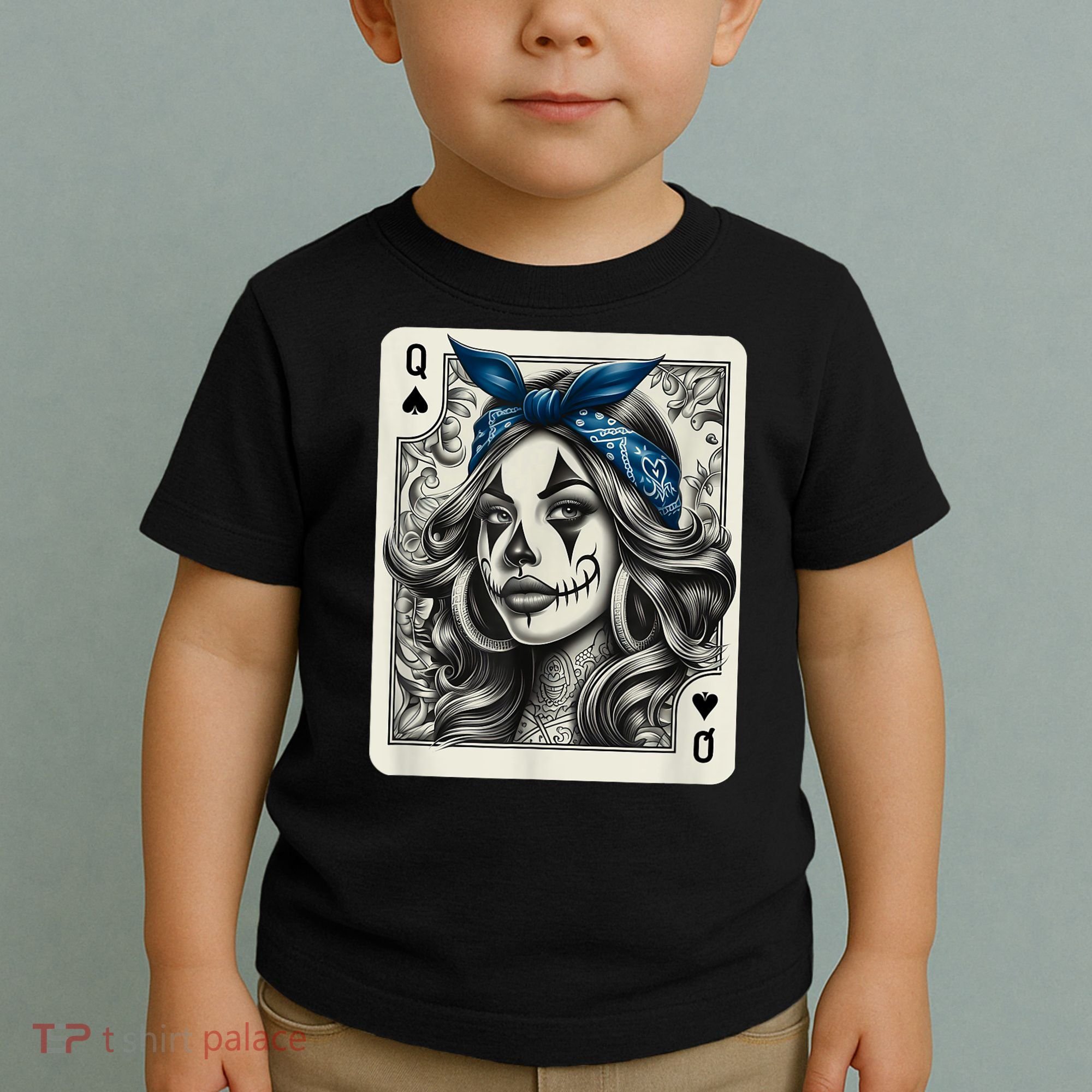 Chicana Chicano Camisa Cute Chicano Tattoo Art Clown Toddler T-Shirt