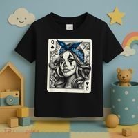 Chicana Chicano Camisa Cute Chicano Tattoo Art Clown Toddler T-Shirt thumb 3