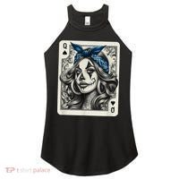 Chicana Chicano Camisa Cute Chicano Tattoo Art Clown Women's Perfect Tri Rocker Tank thumb 0