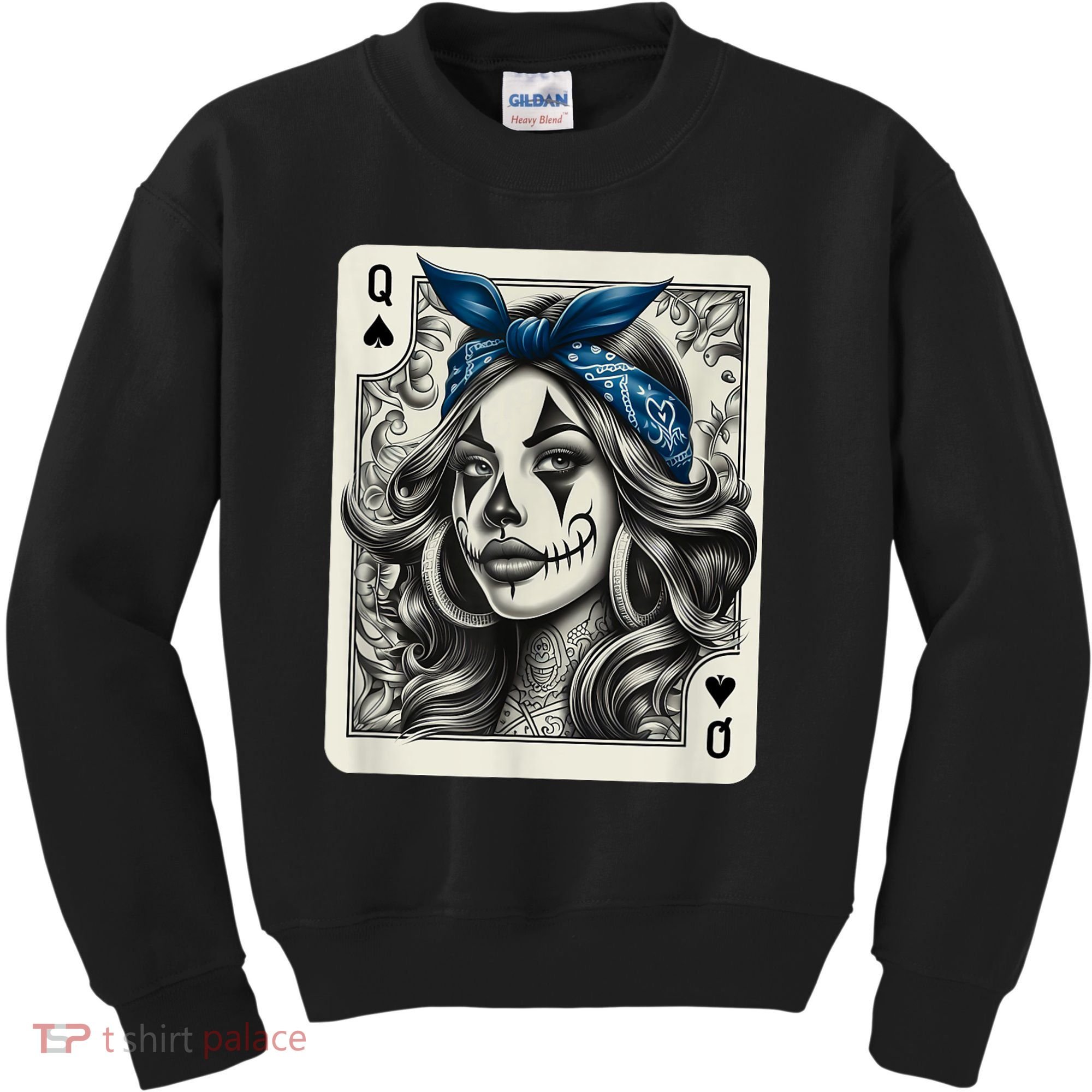 Chicana Chicano Camisa Cute Chicano Tattoo Art Clown Kids Sweatshirt