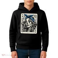 Chicana Chicano Camisa Cute Chicano Tattoo Art Clown Kids Hoodie thumb 4