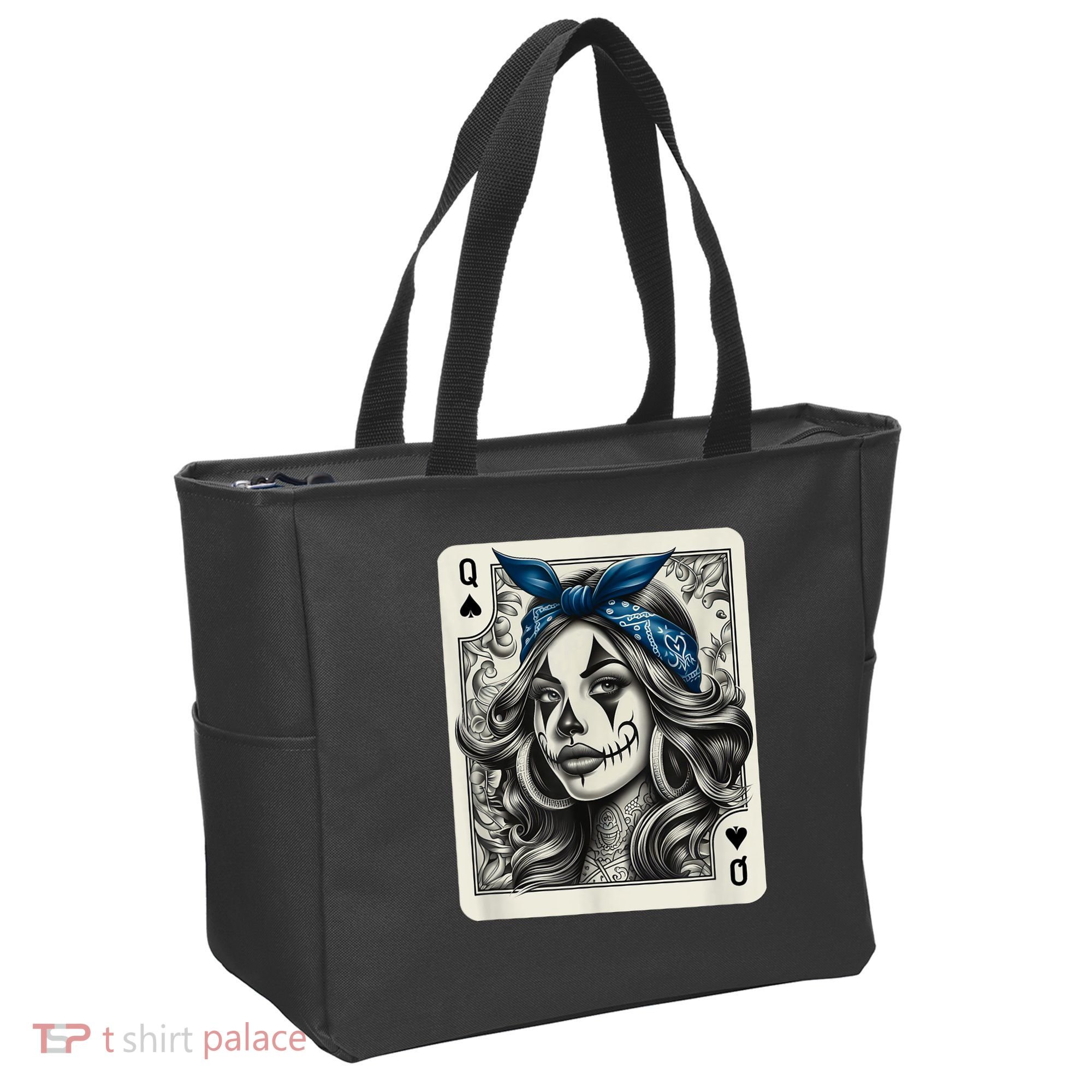 Chicana Chicano Camisa Cute Chicano Tattoo Art Clown Tote Bag
