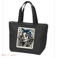 Chicana Chicano Camisa Cute Chicano Tattoo Art Clown Tote Bag thumb 3