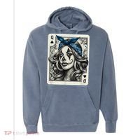 Chicana Chicano Camisa Cute Chicano Tattoo Art Clown Comfort Colors Garment-Dyed Hooded Sweatshirt thumb 0