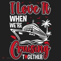 Cruising Couple Cruise Love It When WeRe Cruisin Together Cute Gift Hat thumb 2