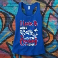Cruising Couple Cruise Love It When WeRe Cruisin Together Cute Gift Women's Tank Top thumb 3