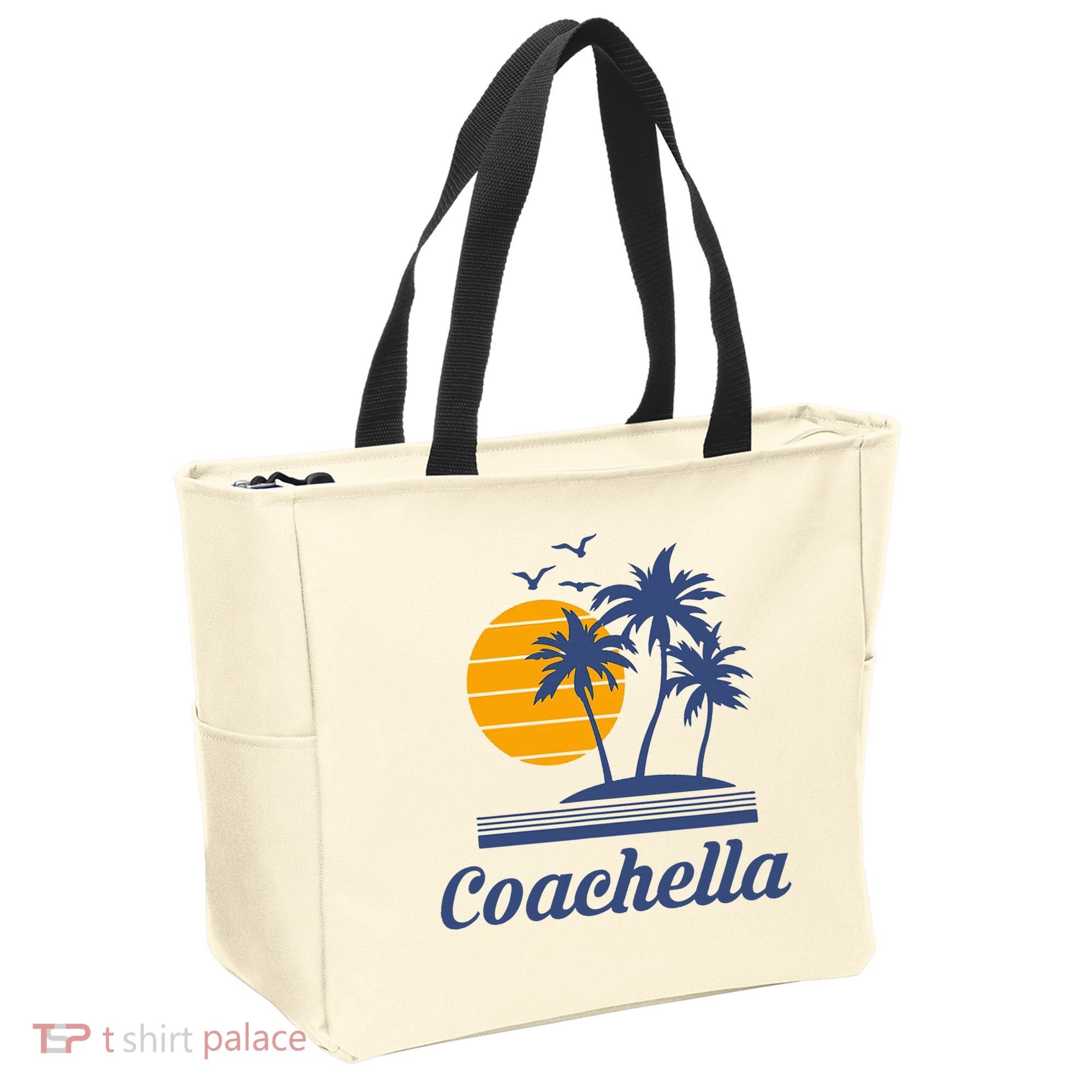 C.O.A.C.H.E.L.L.A California Ca City Beach Tourist Tote Bag