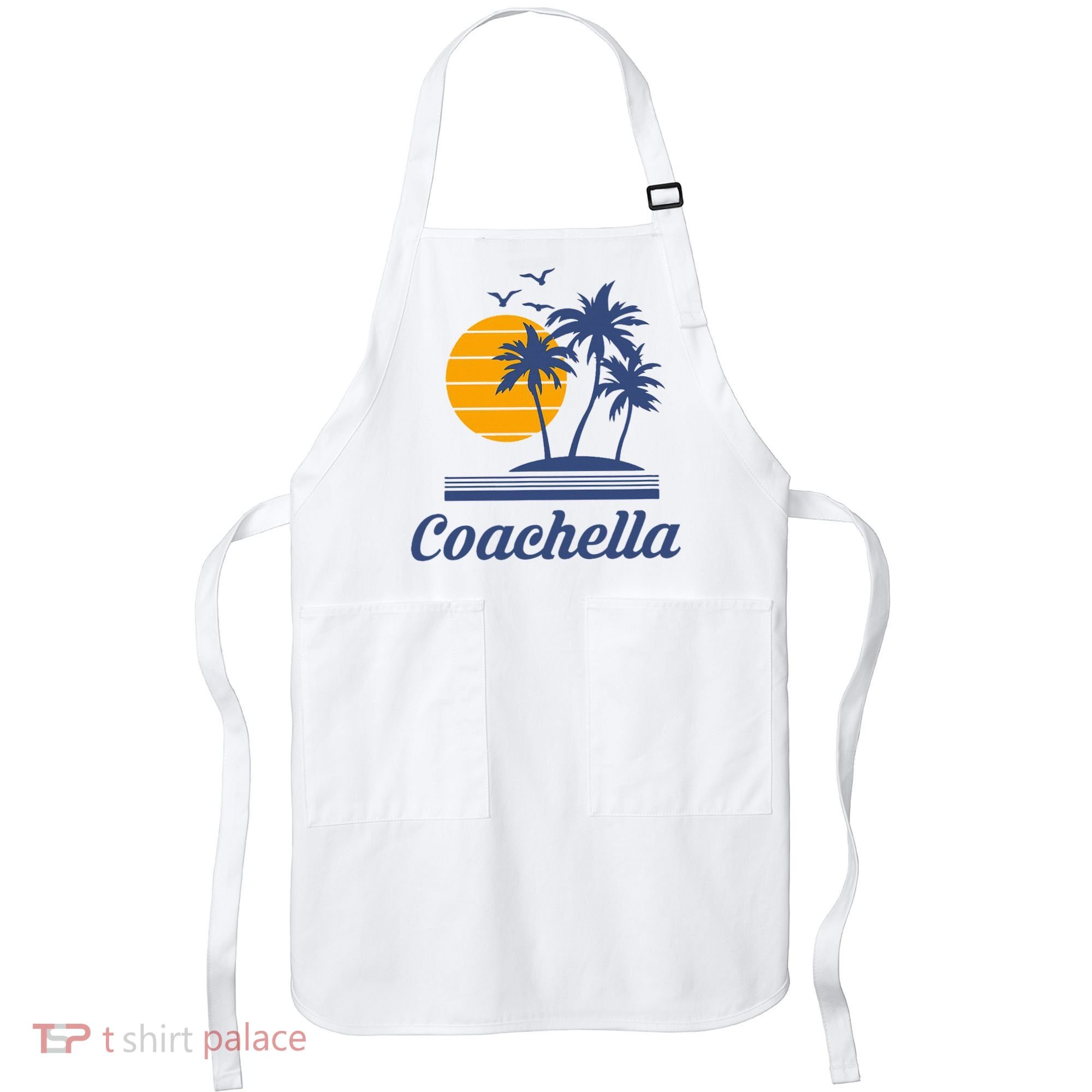 C.O.A.C.H.E.L.L.A California Ca City Beach Tourist Apron