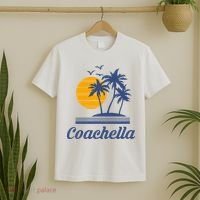 C.O.A.C.H.E.L.L.A California Ca City Beach Tourist T-Shirt thumb 2