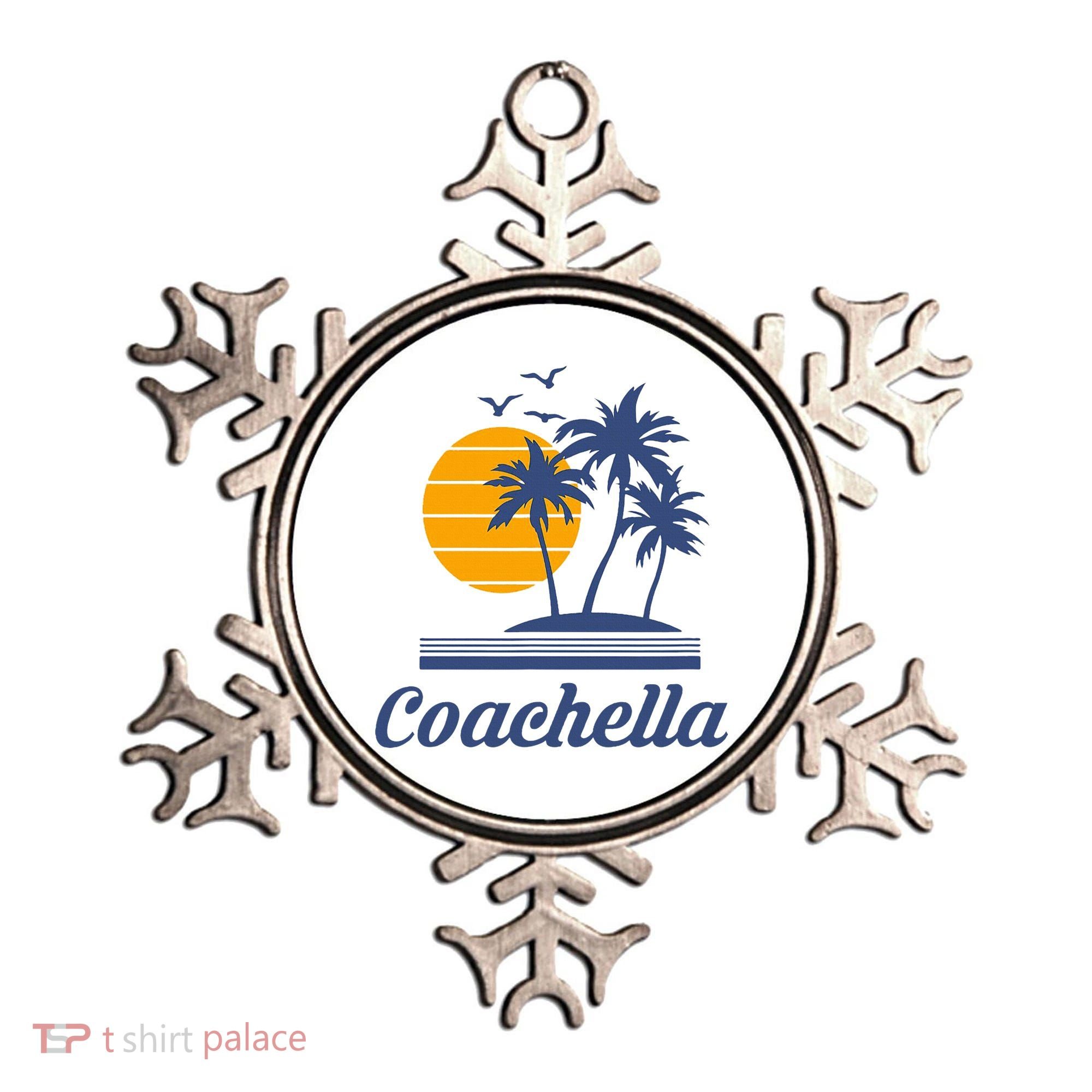 C.O.A.C.H.E.L.L.A California Ca City Beach Tourist Ornament